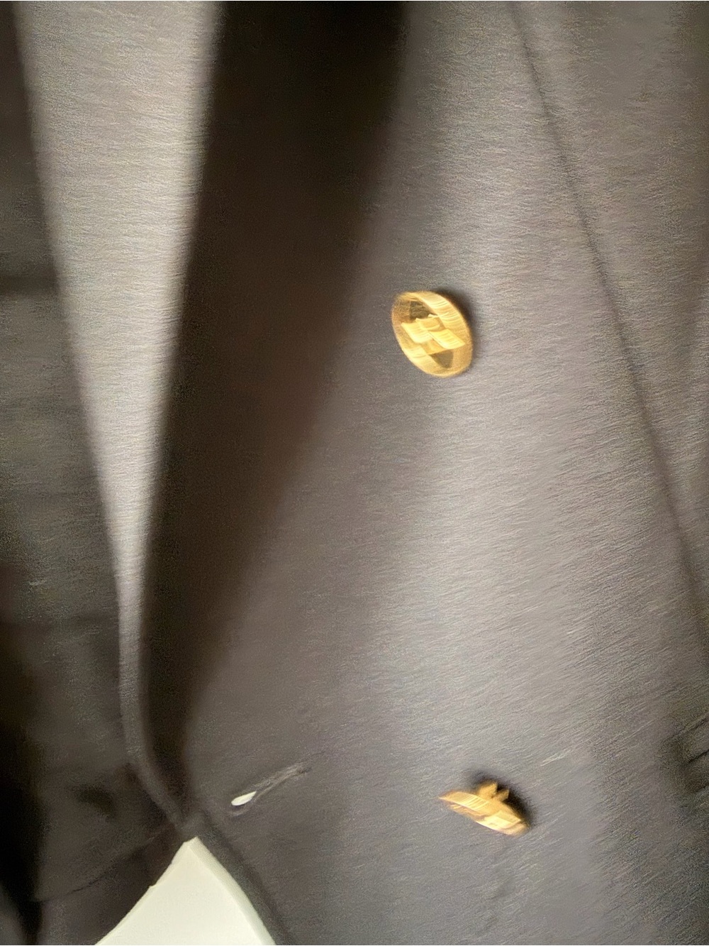 Michael Kors Tailored Double-Breasted Navy Women's Blazer - Picture 6 of 7